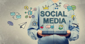 social media for financial services